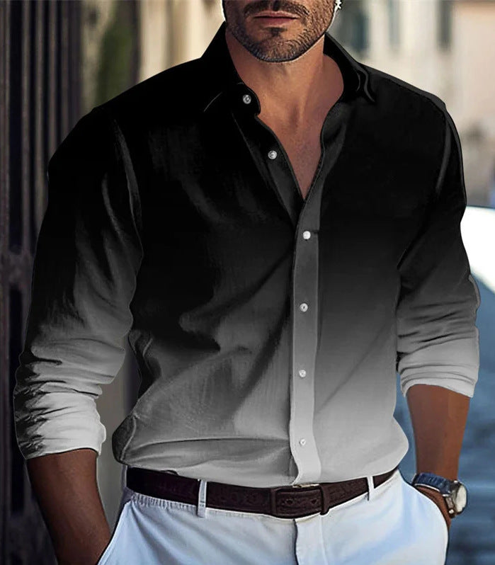 Herren T-Shirt aus Baumwolle – Unifarbenes Freizeitshirt für junge Männer