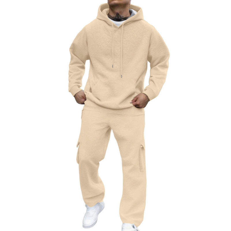 Neuer modischer Kapuzenpullover-Anzug für Herren – Herbst und Winter