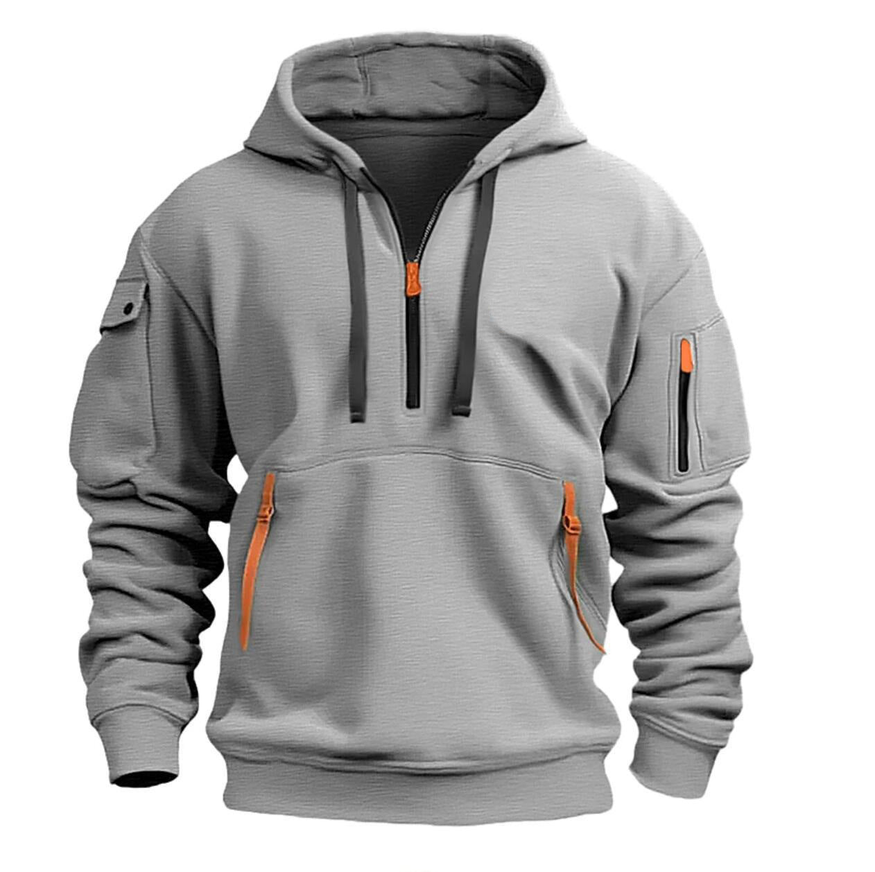 Kapuzenpullover mit überschnittenen Schultern, Herren- und Damenmodelle in Übergrößen, lockerer Pullover, modisches Sweatshirt
