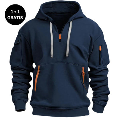 Kapuzenpullover mit überschnittenen Schultern, Herren- und Damenmodelle in Übergrößen, lockerer Pullover, modisches Sweatshirt