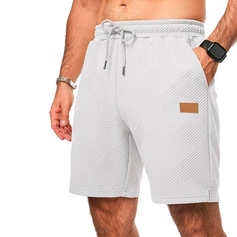 Schlichte Sommer-Shorts in Leinenoptik für Herren