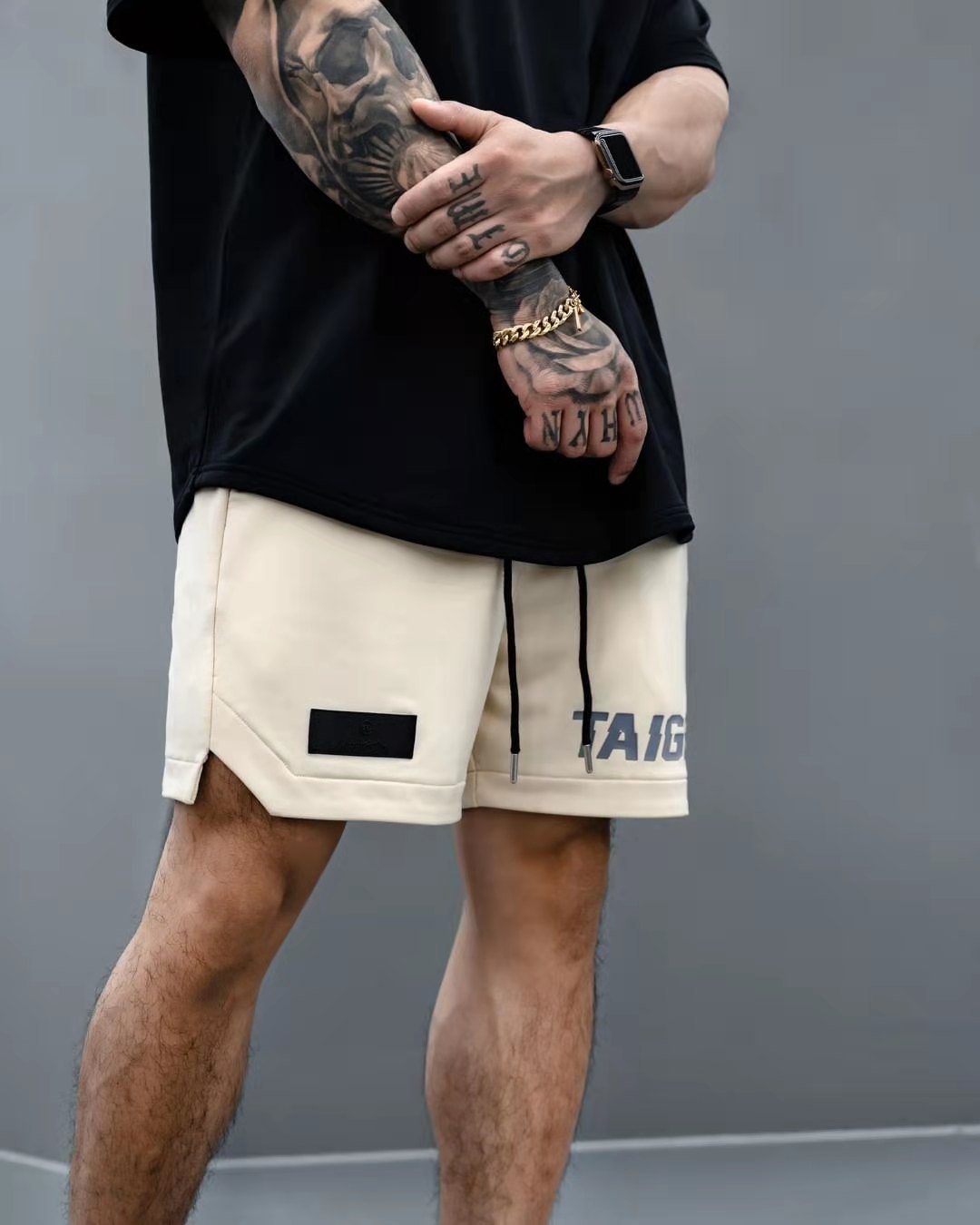 Sportliche Herren-Shorts mit Zipper – Atmungsaktiv & Bequem