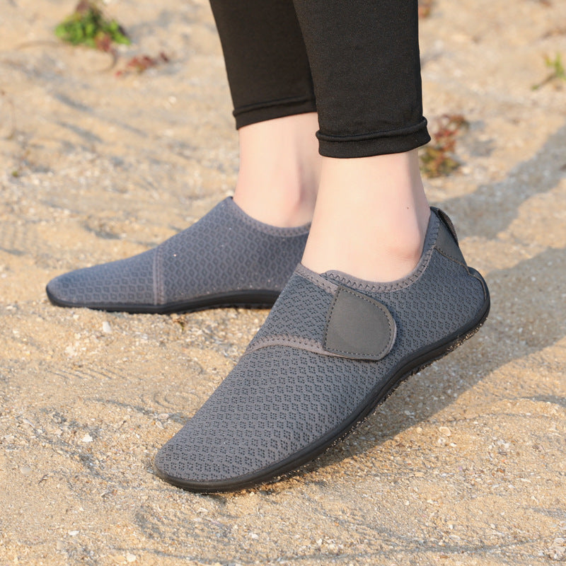 Leichte Trainings- & Tanzsneaker mit Klettverschluss – Atmungsaktive Fitness-Schuhe in 5 Farben, Größe 36–46