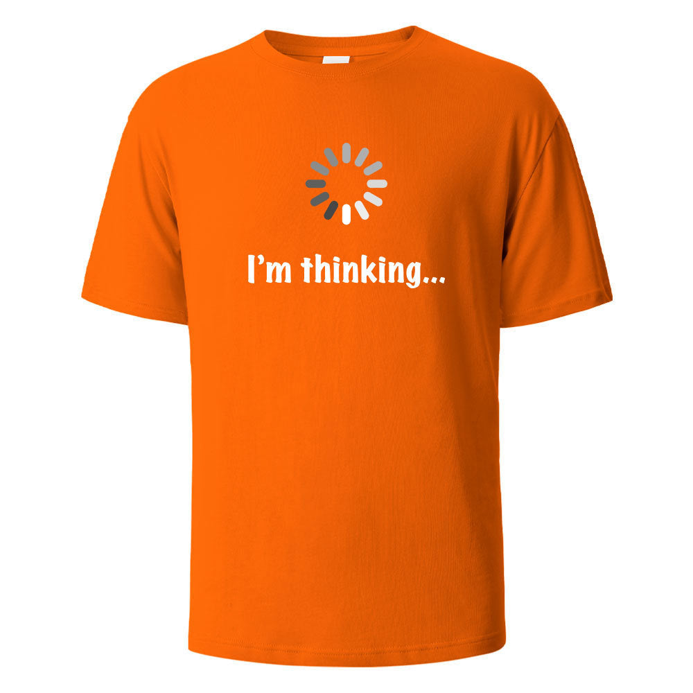 „I’m Thinking…“ – Lustiges Herren T-Shirt