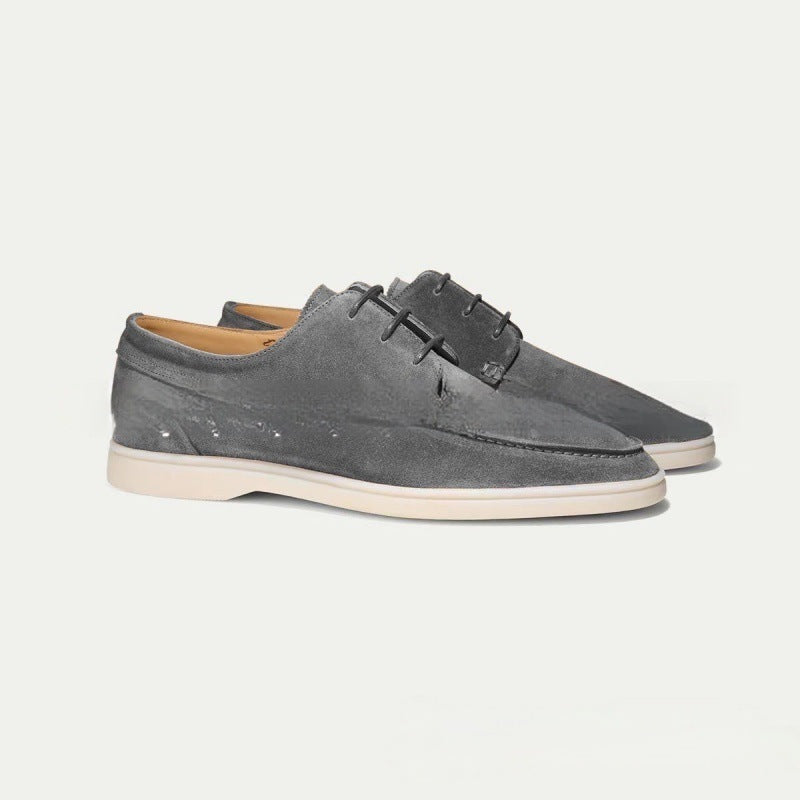 Sommerliche Herren-Schnürschuhe im europäischen und britischen Stil, Übergrößen, Freizeitschuhe für den internationalen Markt