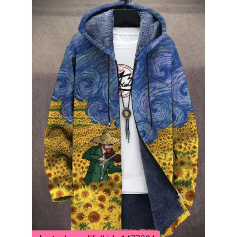 Herrenjacke mit kreativem Disgne