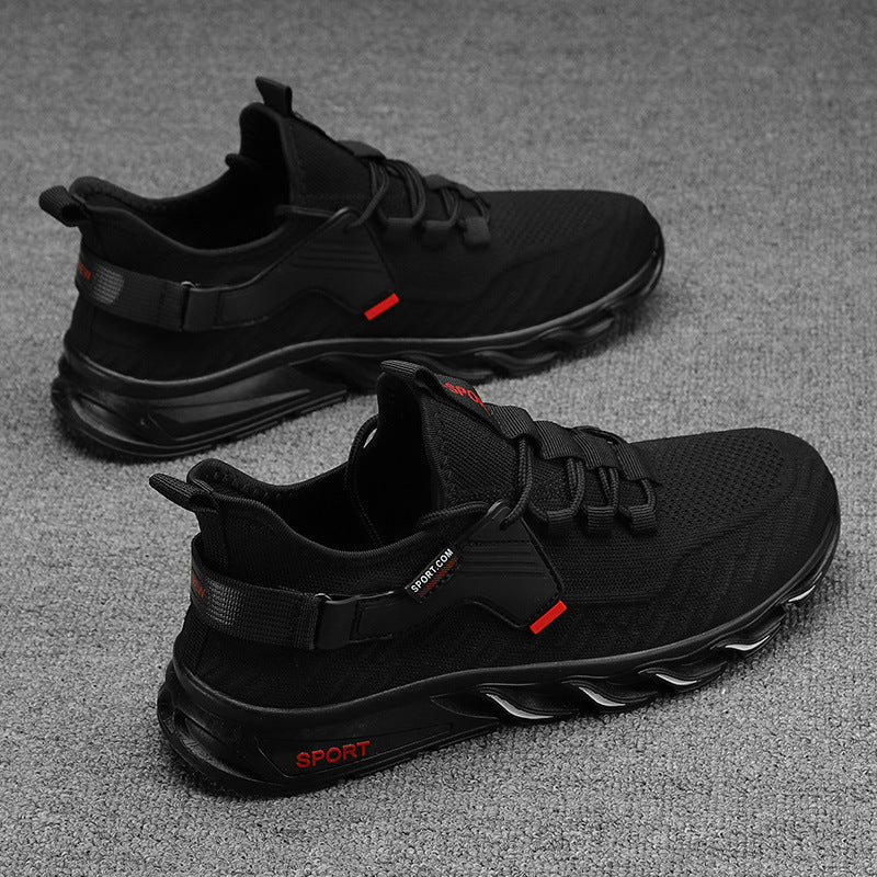 Atmungsaktive, gewebte Mesh-Schuhe, Sport- und Freizeitschuhe, geruchshemmende, dünne Mesh-Schuhe