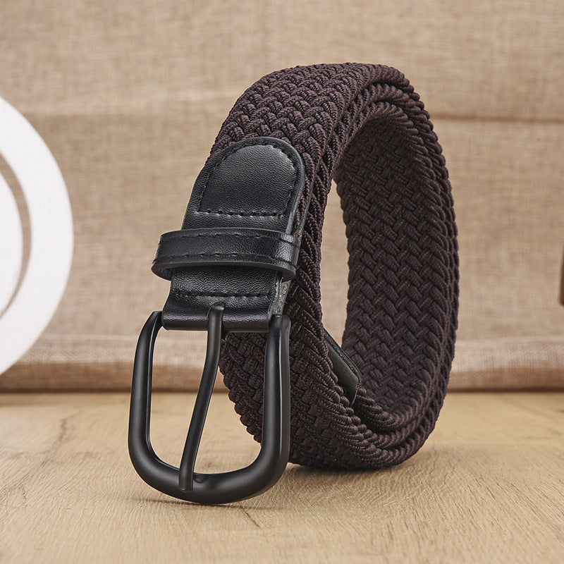 Elastischer Unisex Flechtgürtel – Stretch & Lochfrei