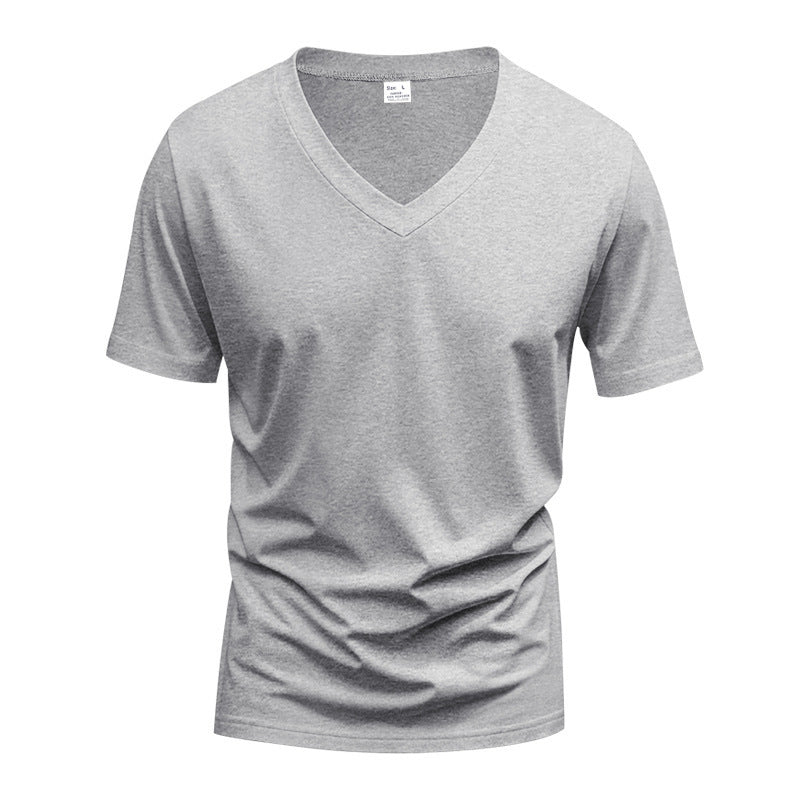 Leichtes Herren-Sommer-Shirt in Unifarben