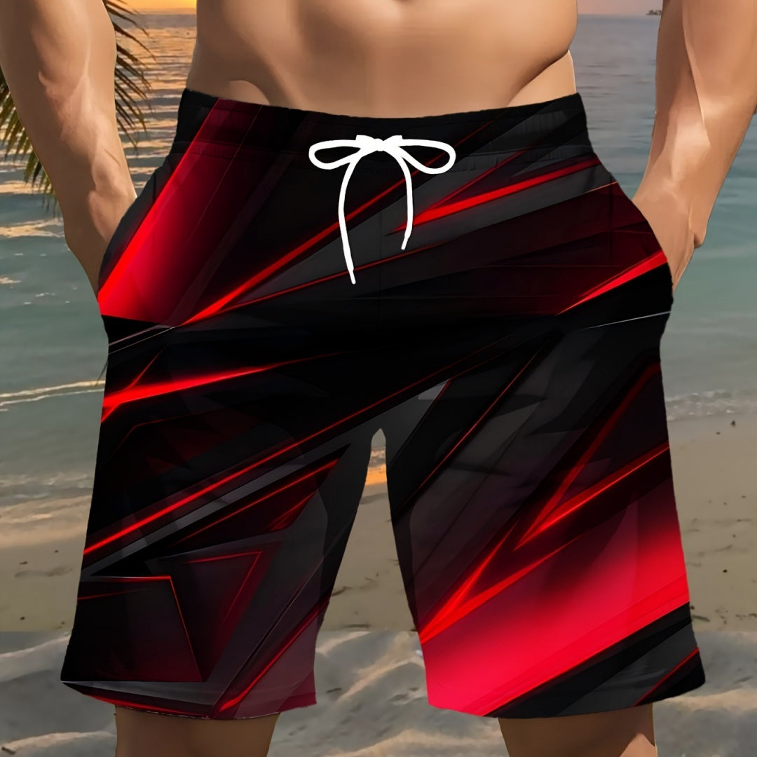 Lässige Sommer-Shorts aus Polyester mit lockerem Schnitt