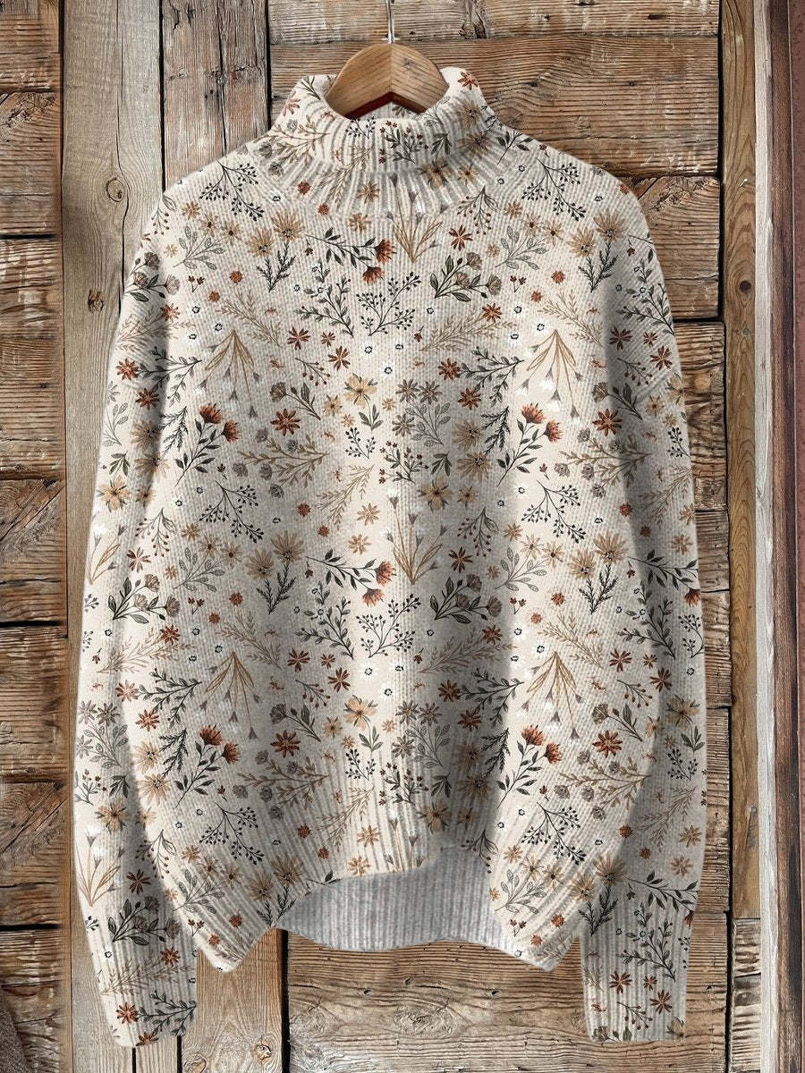 Lässiger Cardigan mit abstraktem Print für Damen