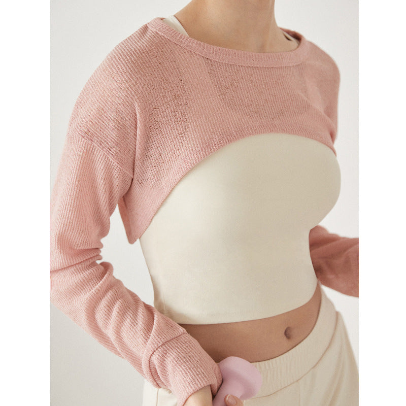 Damen Sport Longsleeve aus Lycra – Atmungsaktiv (S–L)