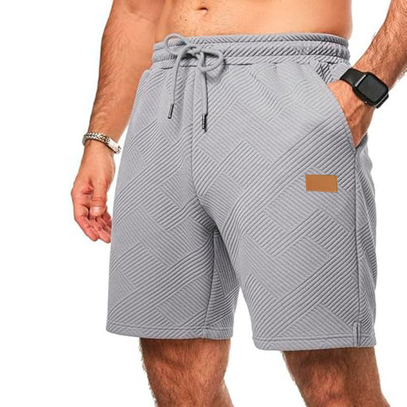 Schlichte Sommer-Shorts in Leinenoptik für Herren