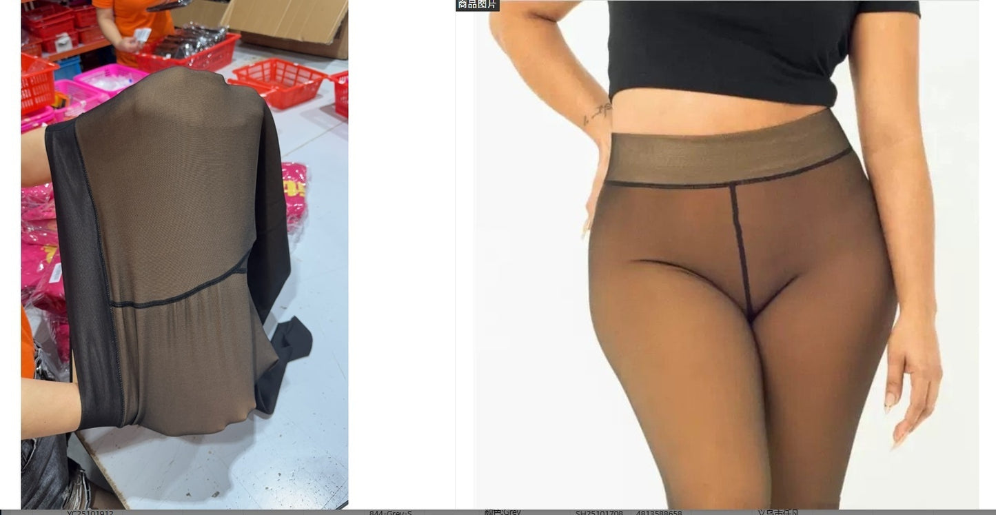 Damen Winter Pantyhose