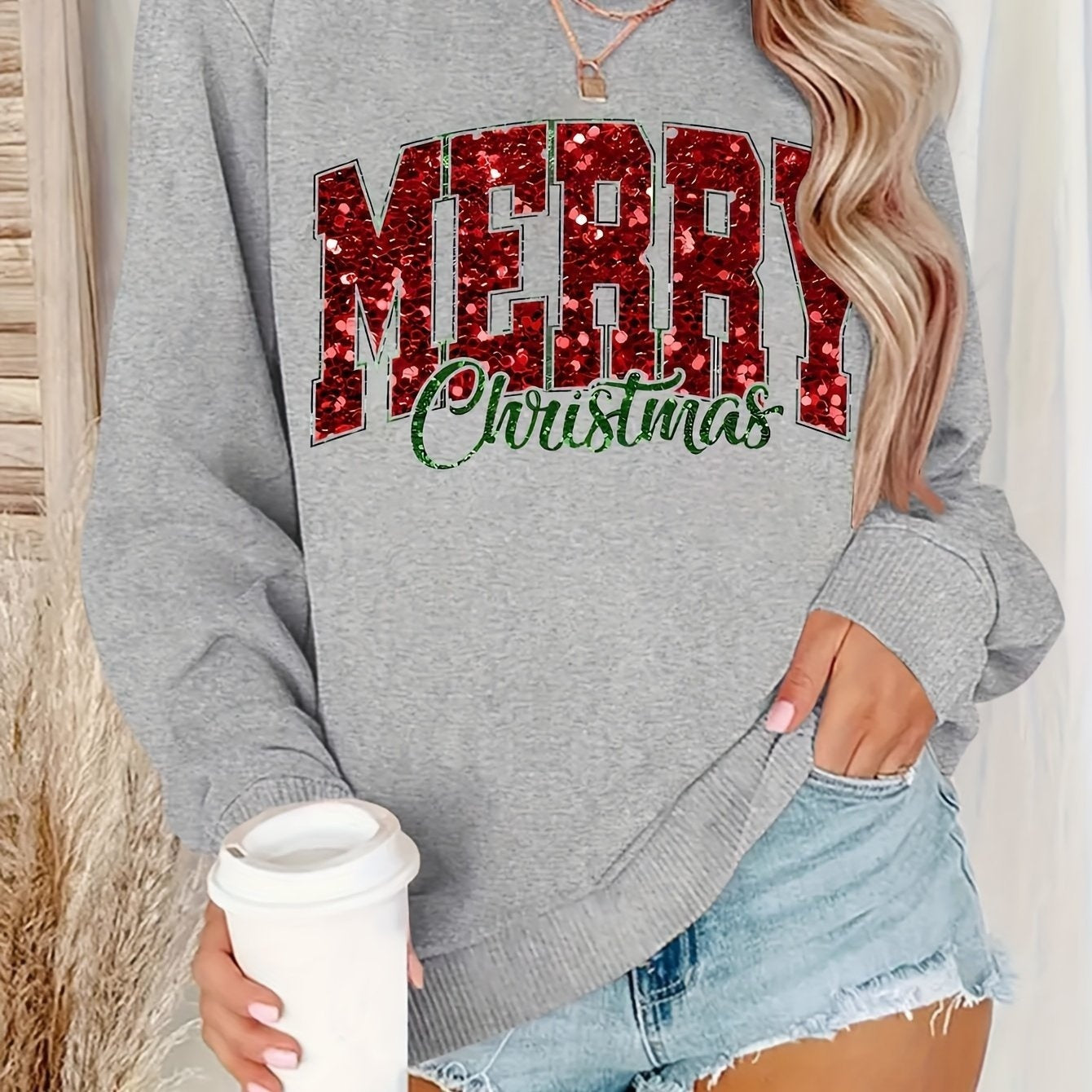 Damen Christmas Sweater