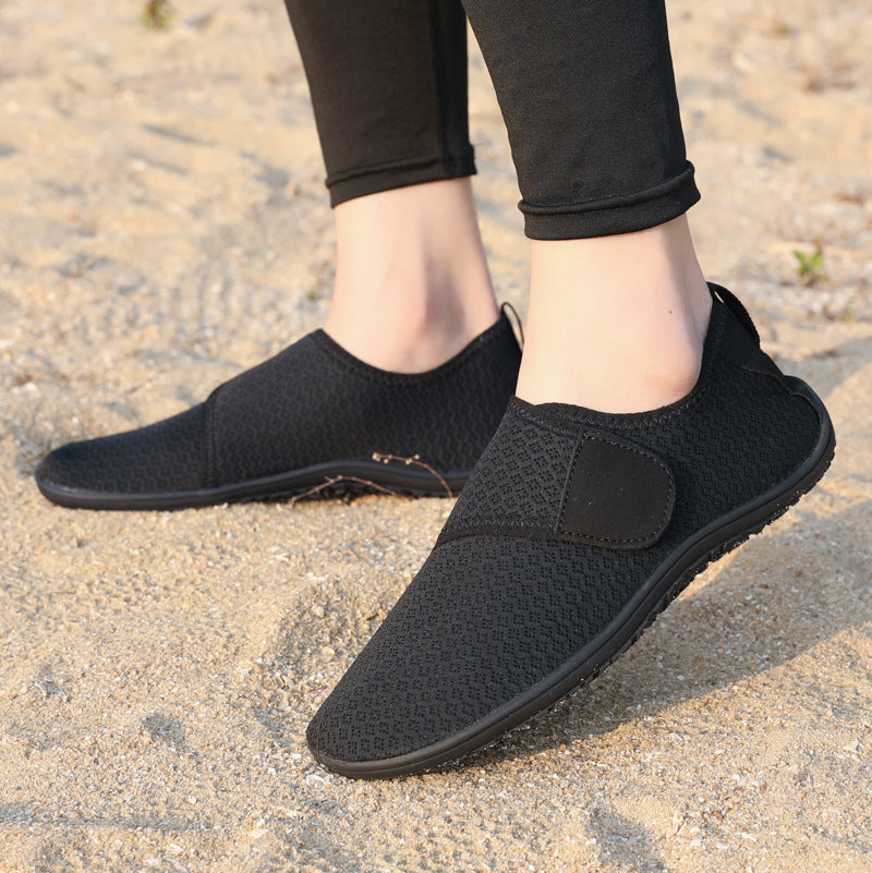 Leichte Trainings- & Tanzsneaker mit Klettverschluss – Atmungsaktive Fitness-Schuhe in 5 Farben, Größe 36–46