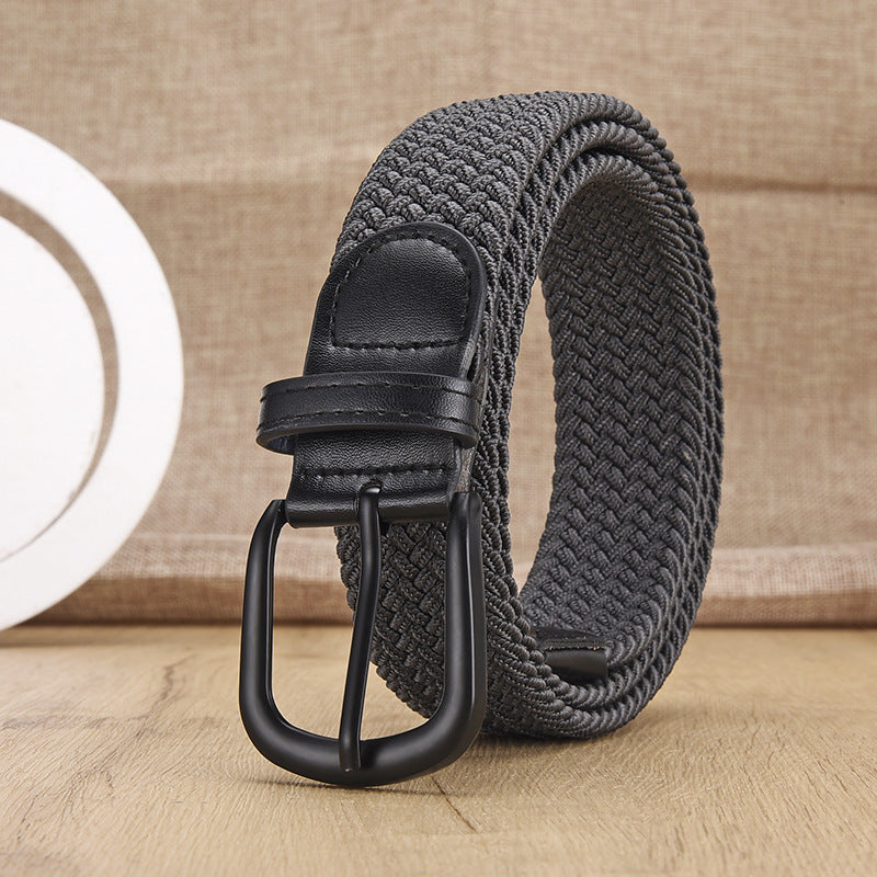 Elastischer Unisex Flechtgürtel – Stretch & Lochfrei