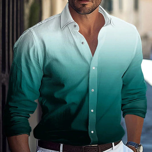 Herren T-Shirt aus Baumwolle – Unifarbenes Freizeitshirt für junge Männer